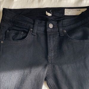Rag and bone black jeans